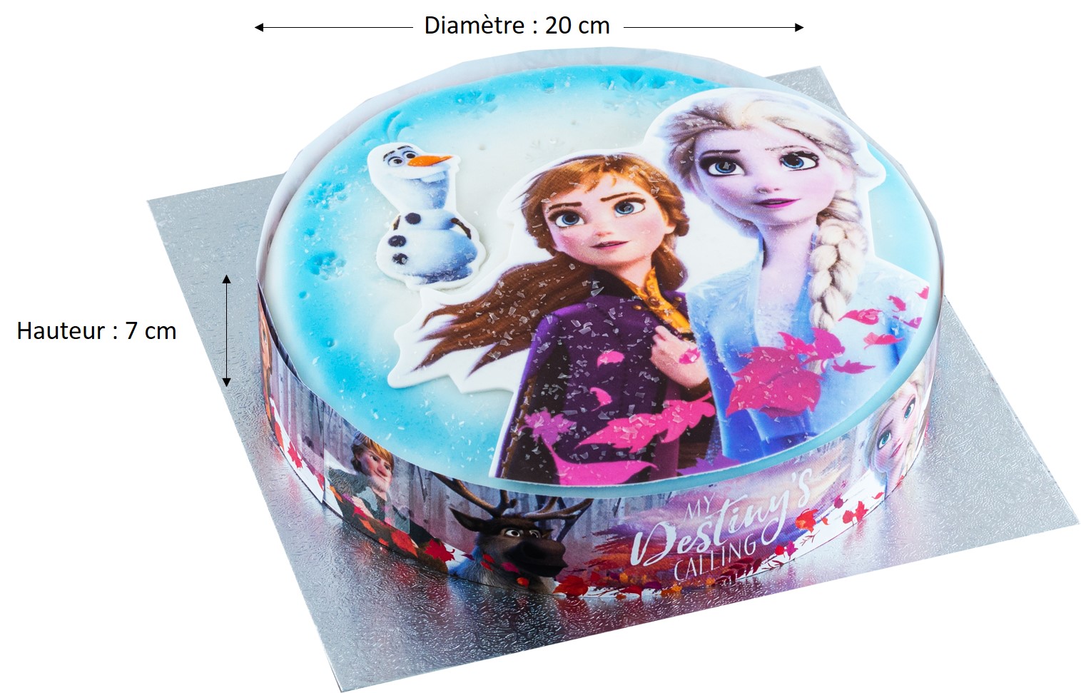 La reine des neiges , Les gâteaux d'anniversaire, Gourmandise Tunisie